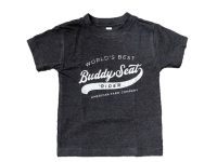 Image of the American Farm Company's World's Best Buddy Seat Driver Toddler and Youth T-shirt.
