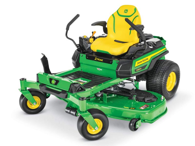 Image of a John Deere Z330R zero turn lawn mower