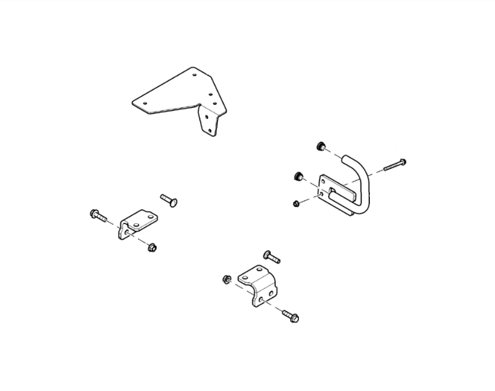 BXX10278- Grab Handle and Mounting Parts - Greenway Equipment – John ...