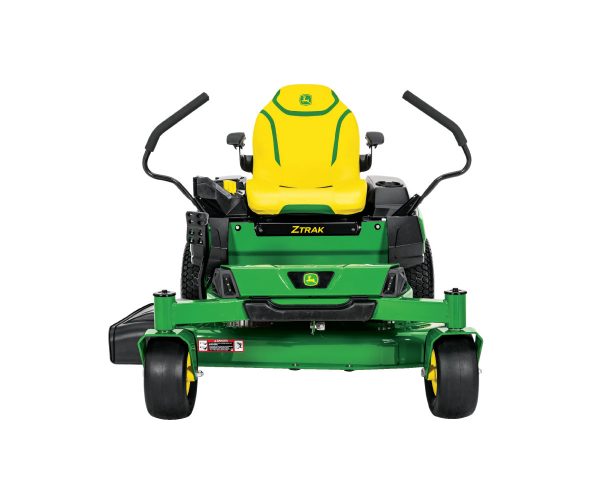 Image of the John Deere Z370R Electric ZTrak Residential Zero Turn Lawn Mower.