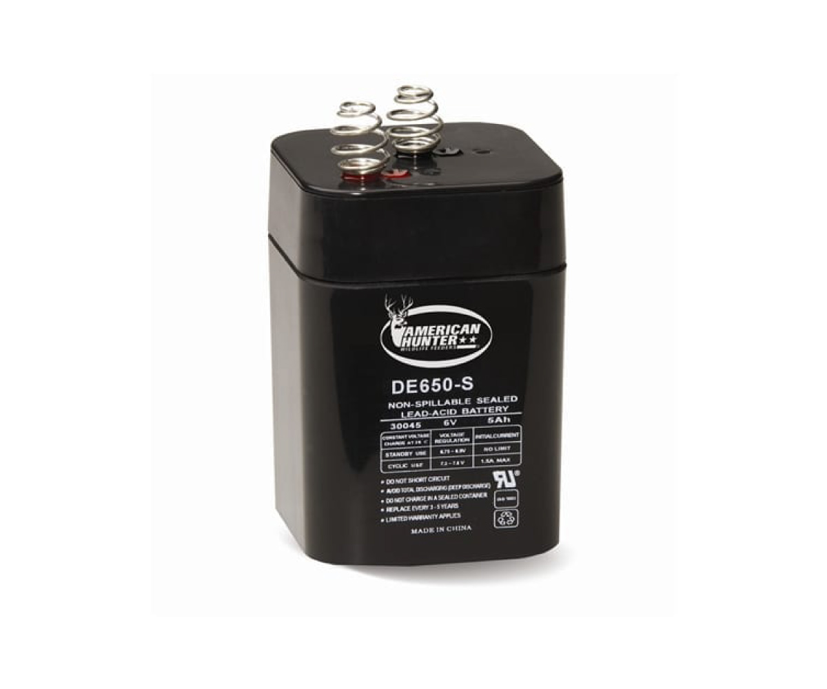 DE-30045-American-Hunter-6-Volt-5-AMP-Rechargable-Battery