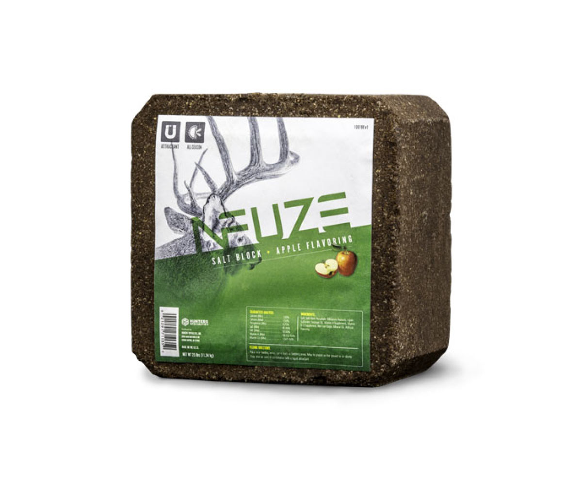 Hunters-Specialties-NFUZE-Salt-Block-Apple-20-Pound