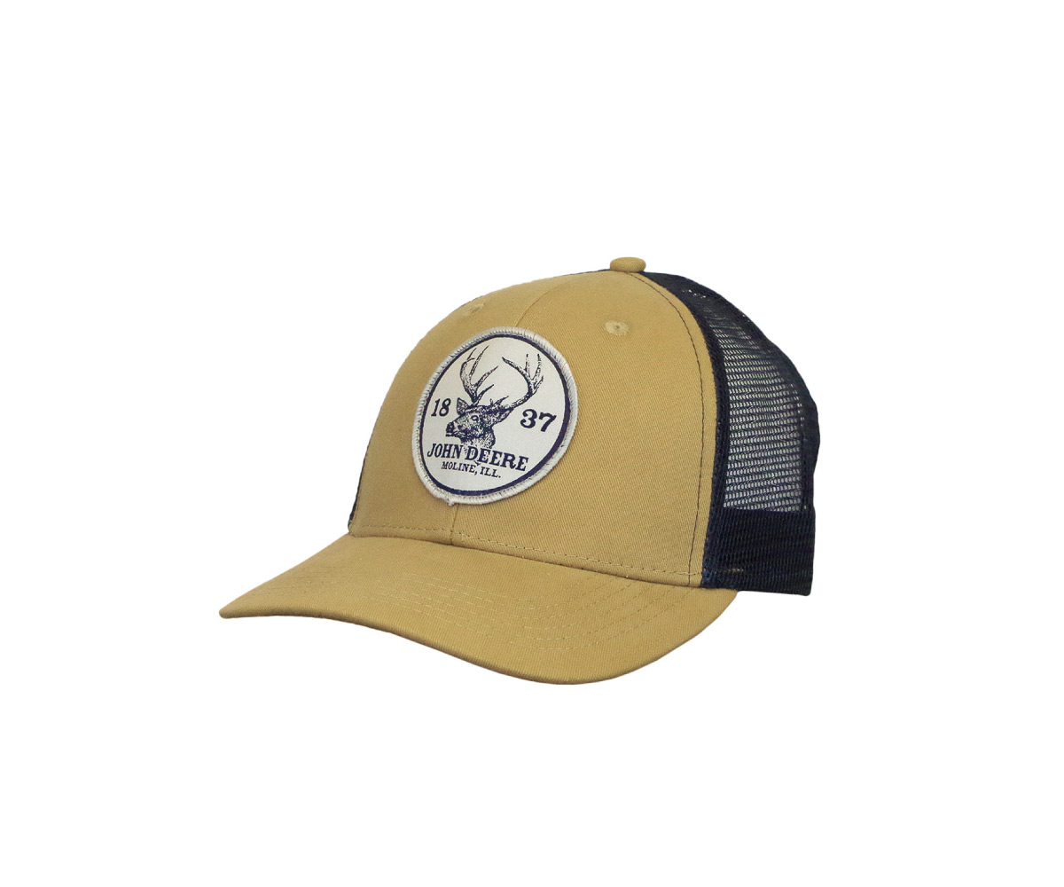 LP76455-John-Deere-Tan-Vintage-Sign-Cap