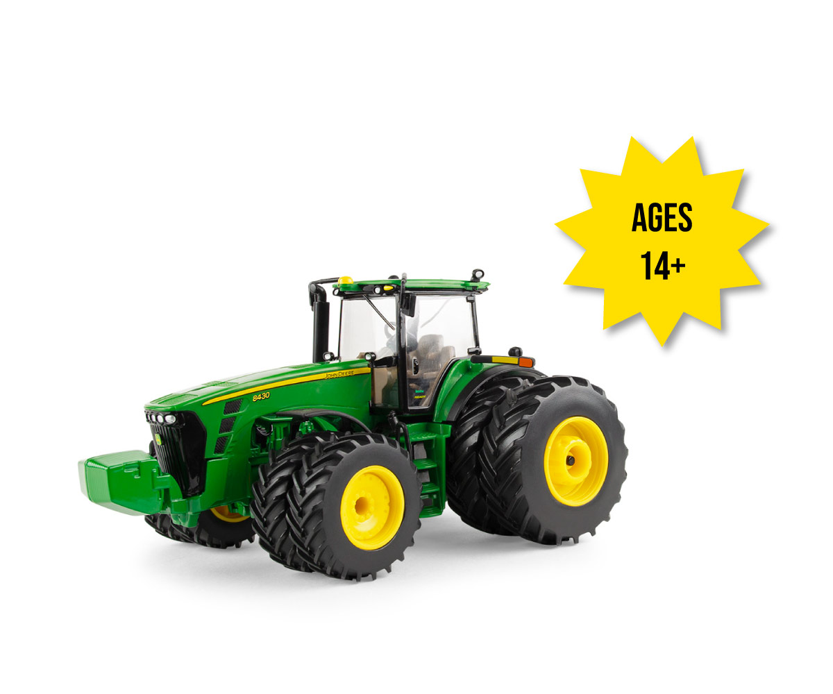 LP82811-1-32-Scale-John-Deere-Prestige-Collection-8430-Collectible-Toy-Tractor