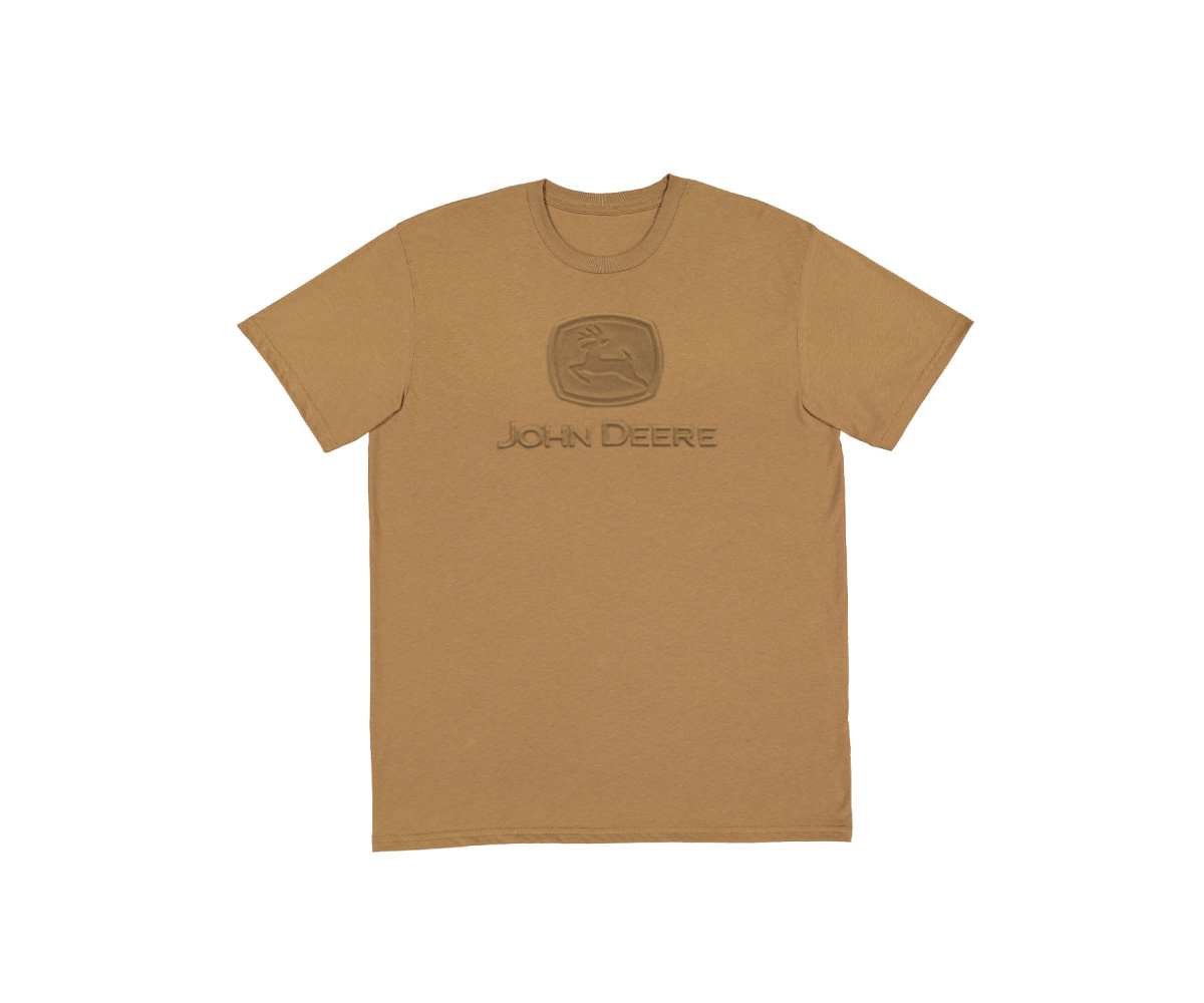 LP84150-John-Deere-Construction-Brown-Embossed-Logo-Tee