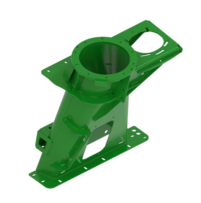 Transition Chute AXE53706 - Transition Frame Chute - Greenway Equipment – John Deere ...