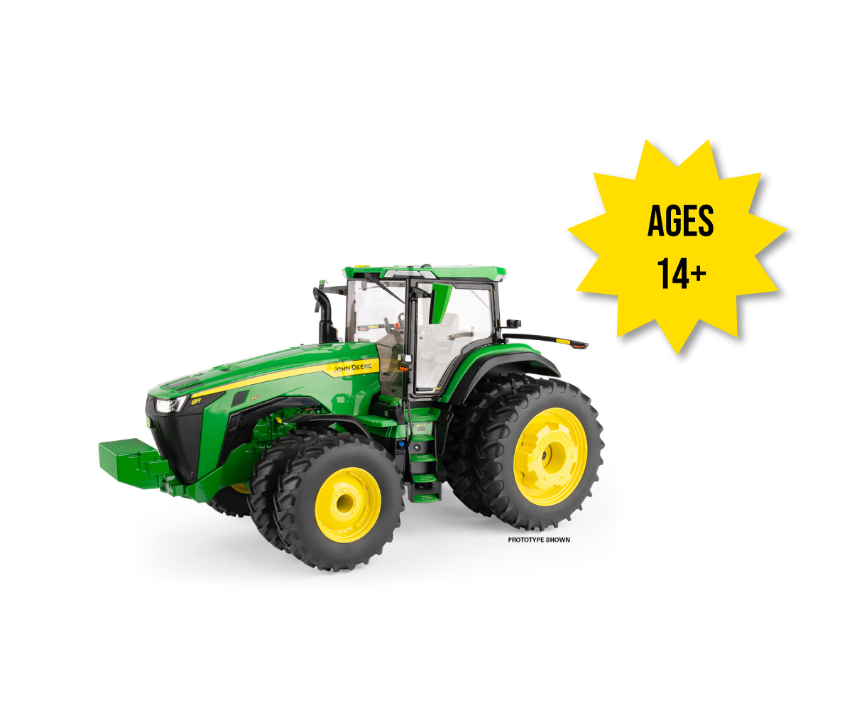 LP84543-1-16-Scale-John-Deere-8R-340-Prestige-Collection-Collectible-Toy-Tractor
