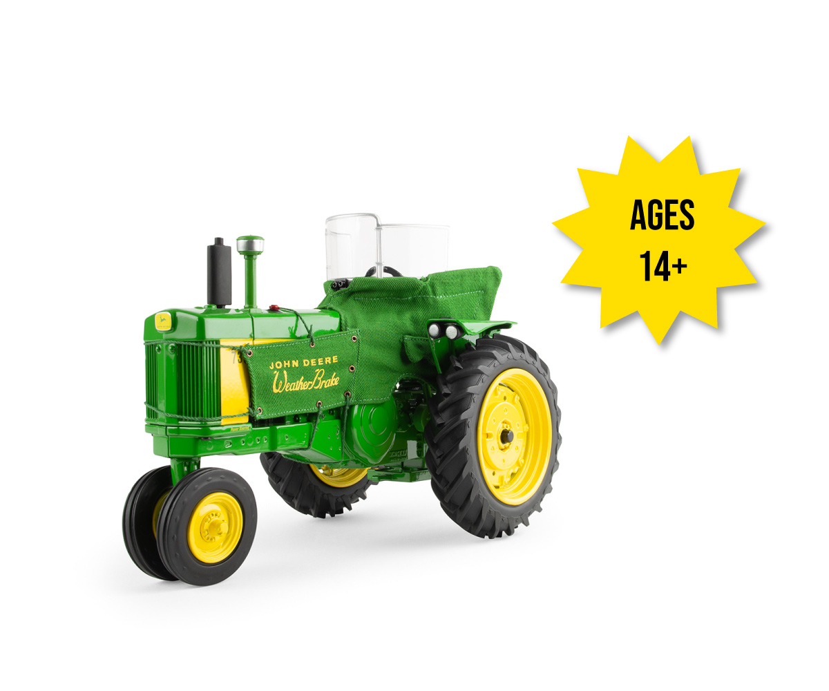 LP86720-1-16-Scale-John-Deere-730-with-Heat-Houser-Prestige-Collection-Collectible-Toy-Tractor Image of LP86720, the 1/16 scale Prestige Collection John Deere 730 with Heat Houser collectible toy tractor.