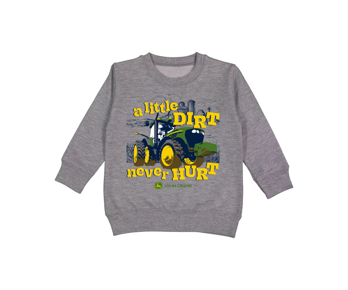 033S-02X1-JDR-E26-John-Deere-Toddler-Charcoal-Heather-a-little-dirt-Crew-Fleece